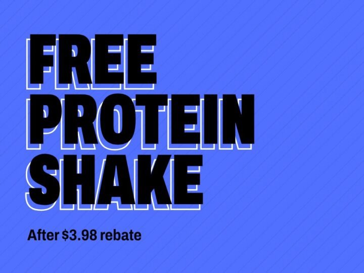 Free protein shake at Walmart after Ibotta rebate