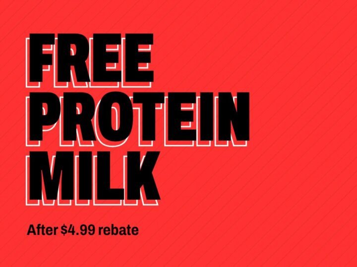 Kemps protein milk free at Target after Ibotta rebate